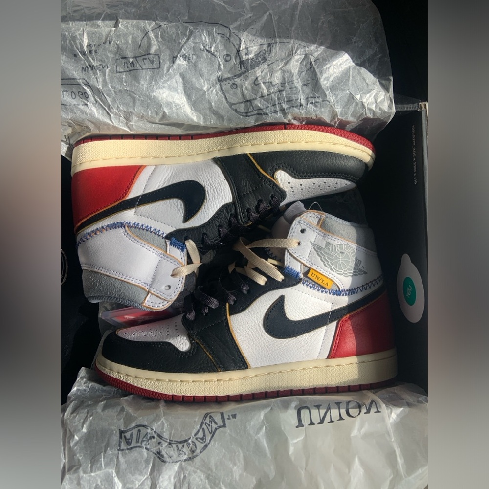 Jordan 1 Union Los Angeles retro high red & black toe
